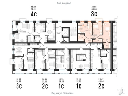 Продается Студия ЖК Русское Солнце, корпус 6 Теремной, 42.66  м&sup2;, 9430000 рублей