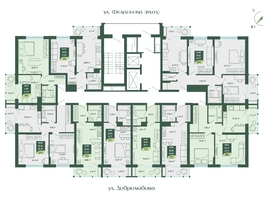 Продается 2-комнатная квартира ЖК Мичурин, 58.61  м&sup2;, 11370000 рублей
