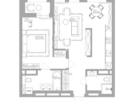 Продается 2-комнатная квартира  Дом Нобель, 61.9  м&sup2;, 14470000 рублей