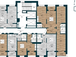 Продается 2-комнатная квартира ЖК Галактика, дом 3 Сатурн, 68.3  м&sup2;, 10839050 рублей