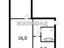 Продается 2-комнатная квартира Зорге ул, 45  м&sup2;, 4350000 рублей