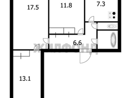 Продается 3-комнатная квартира Весенняя ул, 61.8  м&sup2;, 6500000 рублей