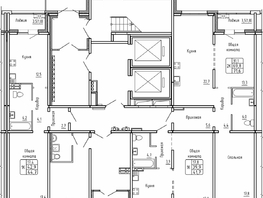 Продается 2-комнатная квартира ЖК Самоцветы, Бирюза дом 1, 71.6  м&sup2;, 6650000 рублей