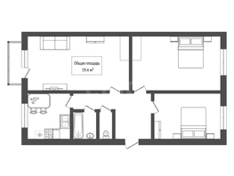Продается 3-комнатная квартира Ильича ул, 59.4  м&sup2;, 10750000 рублей