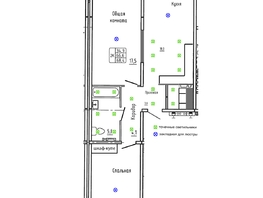 Продается 2-комнатная квартира ЖК Гренландия, Лес дом 6, 68.4  м&sup2;, 9320000 рублей