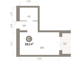 Продается Студия  Квартал Молодость, дом 1, 29.14  м&sup2;, 5300000 рублей