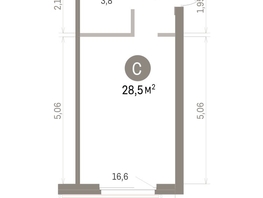 Продается Студия ЖК Пшеница, дом 5.2, 28.52  м&sup2;, 4690000 рублей