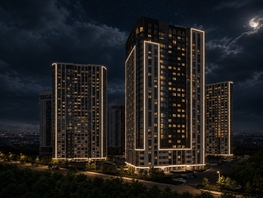 Продается 1-комнатная квартира ЖК Астон. Шесть звёзд, 1, 46.3  м&sup2;, 7361700 рублей
