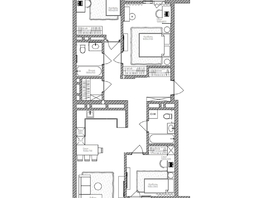 Продается 4-комнатная квартира ЖК Беринг, дом 2, 98.5  м&sup2;, 16390000 рублей