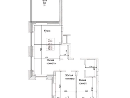 Продается 2-комнатная квартира ЖК Чернышевский, корп 4.1, 71.8  м&sup2;, 19000000 рублей