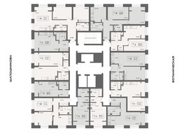 Продается 1-комнатная квартира ЖК Ньютон, корпус 1, 45.86  м², 6550000 рублей