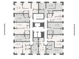 Продается 2-комнатная квартира ЖК Ньютон, корпус 1, 46.02  м², 6710000 рублей