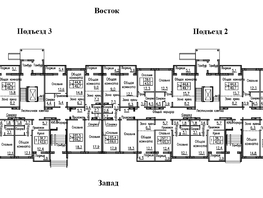 Продается 3-комнатная квартира ЖК Фламинго, дом 20, 65.3  м², 8600000 рублей