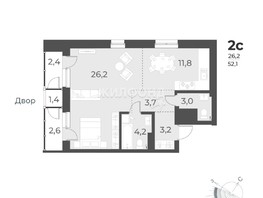 Продается 1-комнатная квартира ЖК Нормандия-Неман, дом 2, 39  м², 6700000 рублей