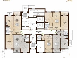 Продается 1-комнатная квартира ЖК Новый горизонт, дом 4, 41.7  м², 4380000 рублей