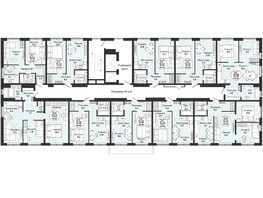 Продается 2-комнатная квартира ЖК Одоевский, дом 1, 42.2  м², 4133200 рублей