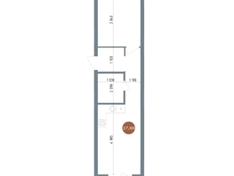 Продается 2-комнатная квартира ЖК 19/56 Кварталы Телецентра, сек 6, 37.88  м², 8000000 рублей