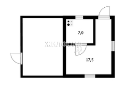 Продается Дом 3-я Северная ул, 49.6  м², участок 3 сот., 450000 рублей