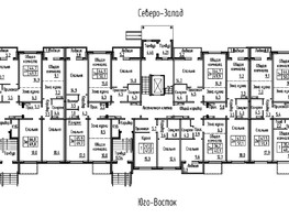 Продается 2-комнатная квартира ЖК Фламинго, дом 21, 51.2  м², 5100000 рублей