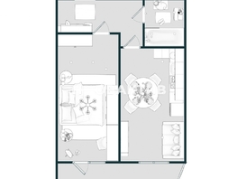 Продается Студия Галущака ул, 43.3  м², 7450000 рублей