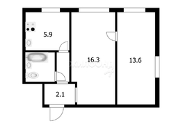 Продается 2-комнатная квартира Путевая ул, 42.8  м², 4300000 рублей