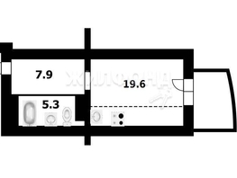 Продается Студия Кузьмы Минина ул, 32.8  м², 4850000 рублей