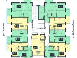 Продается 2-комнатная квартира ЖК Никольский парк, дом 4, 37.1  м², 6570000 рублей