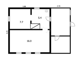 Продается Дом Большевистская ул, 46.7  м², участок 10 сот., 4800000 рублей