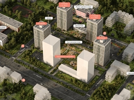 Продается 3-комнатная квартира ЖК Balance (Баланс), 2 очередь, 67.16  м², 10150000 рублей