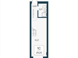 Продается Студия АО Лофт.Наука, 29.26  м², 5300000 рублей