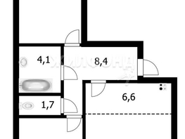 Продается 3-комнатная квартира ЖК Новые Матрешки, дом 1 б/с 4, 66  м², 6800000 рублей