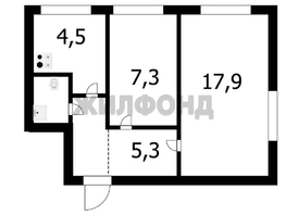 Продается 2-комнатная квартира Дмитрия Донского ул, 36.7 м², 4000000 рублей