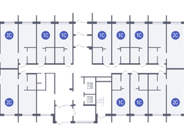 Продается 2-комнатная квартира ЖК Радуга Сибири, дом 7, 42.47  м², 5442846 рублей