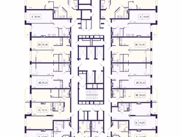 Продается 2-комнатная квартира ЖК Астон. Шесть звёзд, 2, 45.01  м², 6100000 рублей