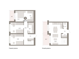 Продается 3-комнатная квартира ЖК Европейский берег, дом 49, 108.69  м², 17770000 рублей