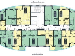 Продается 2-комнатная квартира ЖК Никольский парк, дом 5, 40.83  м², 7410000 рублей