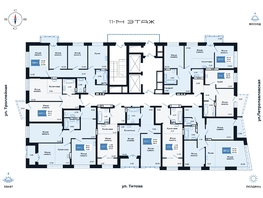 Продается 3-комнатная квартира ЖК Салют, дом 2, 68.59  м², 8660000 рублей