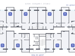 Продается 3-комнатная квартира ЖК Радуга Сибири, дом 11, 57.95  м², 5784777 рублей