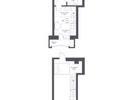 Продается 2-комнатная квартира ЖК Актив, 34.94  м², 7400000 рублей