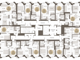 Продается 5-комнатная квартира ЖК Urban-peaks (Городские вершины), 85.82  м², 11462500 рублей