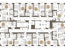 Продается 2-комнатная квартира ЖК Urban-peaks (Городские вершины), 39.3  м², 6083200 рублей