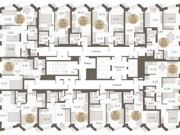 Продается 3-комнатная квартира ЖК Urban-peaks (Городские вершины), 63.26  м², 8870800 рублей