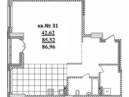 Продается 3-комнатная квартира ЖК  Римский квартал, 2 очередь, 86.96  м², 16730560 рублей