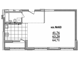 Продается 2-комнатная квартира ЖК  Римский квартал, 2 очередь, 64.81  м², 13267665 рублей