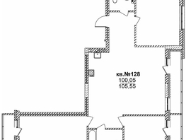 Продается 4-комнатная квартира ЖК  Римский квартал, 2 очередь, 105.55  м², 20354400 рублей