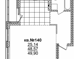 Продается Студия ЖК  Римский квартал, 2 очередь, 49.9  м², 11476679 рублей