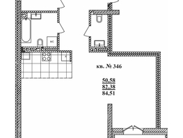 Продается 3-комнатная квартира ЖК  Римский квартал, 2 очередь, 83.85  м², 15008921 рублей