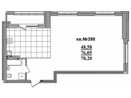 Продается 3-комнатная квартира ЖК  Римский квартал, 2 очередь, 78.2  м², 13982763 рублей