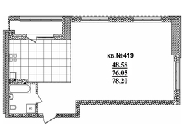 Продается 3-комнатная квартира ЖК  Римский квартал, 2 очередь, 78.2  м², 14499500 рублей