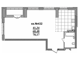 Продается 3-комнатная квартира ЖК  Римский квартал, 2 очередь, 78.25  м², 14971950 рублей